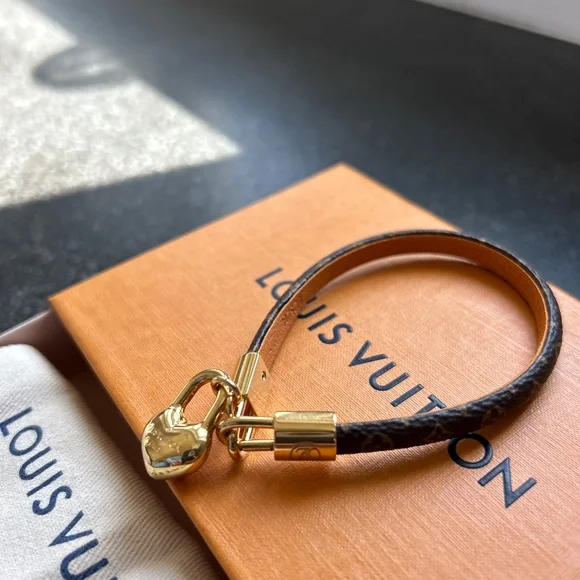 Brand new, never before worn…Louis Vuitton Crazy In Lock Bracelet
